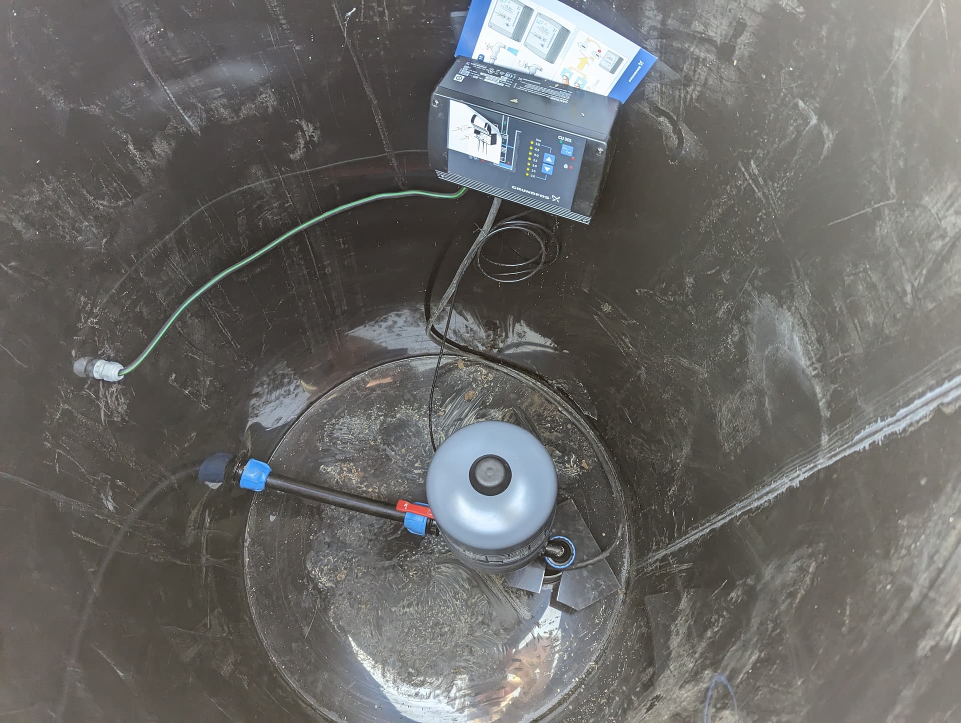 Grundfos CU 301 – osazení čerpadla, Praha-východ